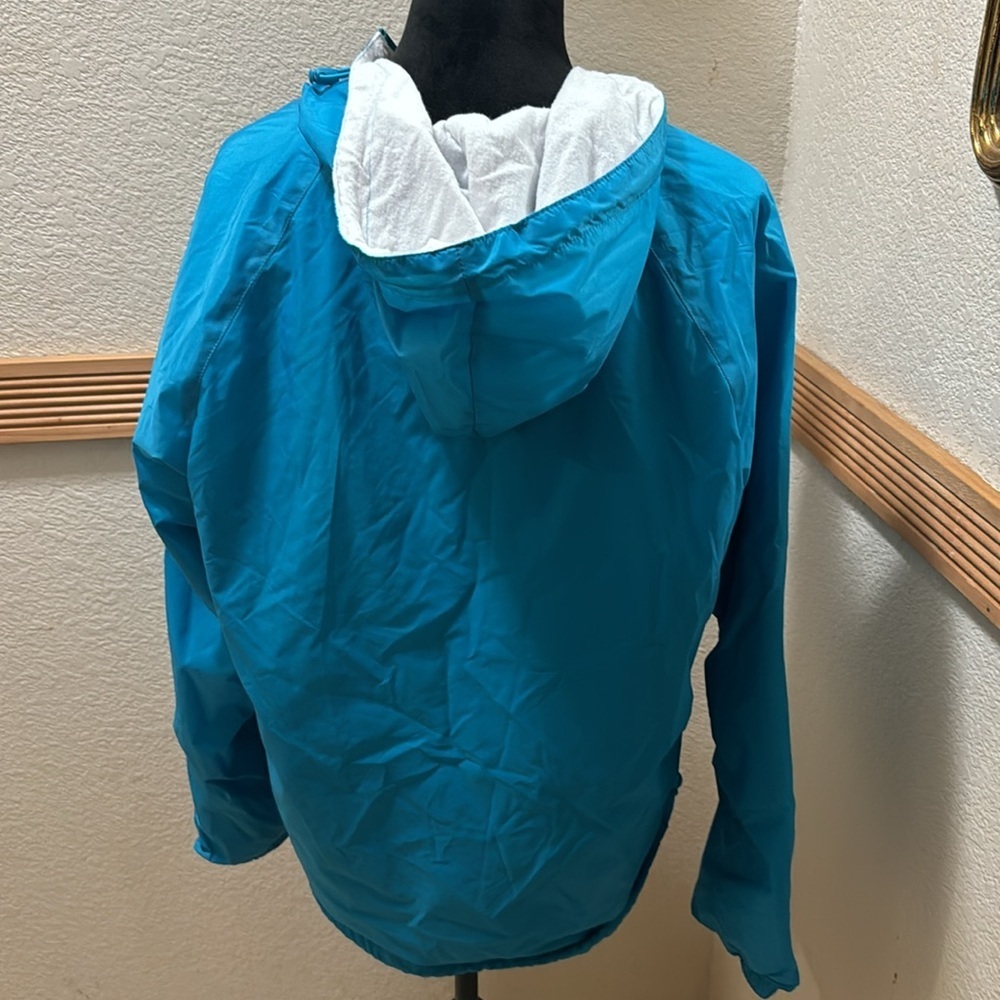 Charles River Apparel Blue Windbreaker with kappa kappa gamma size S - Picture 6 of 10